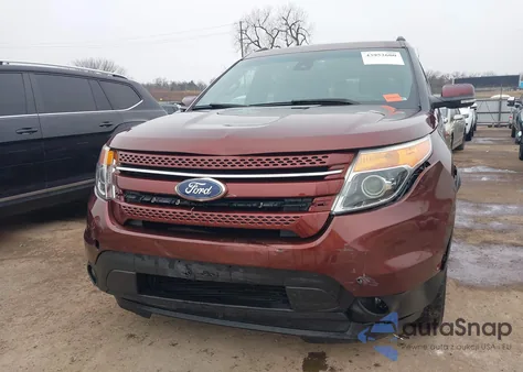 2015 Ford Explorer Limited z USA, uszkodzony, nr VIN 1FM5K8F87FGB25780